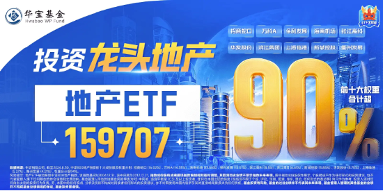 龙头地产全线飘红！地产ETF(159707)续涨1.58%，大悦城领涨4.11%！机构：2025年地产政策有望进入超常规区间